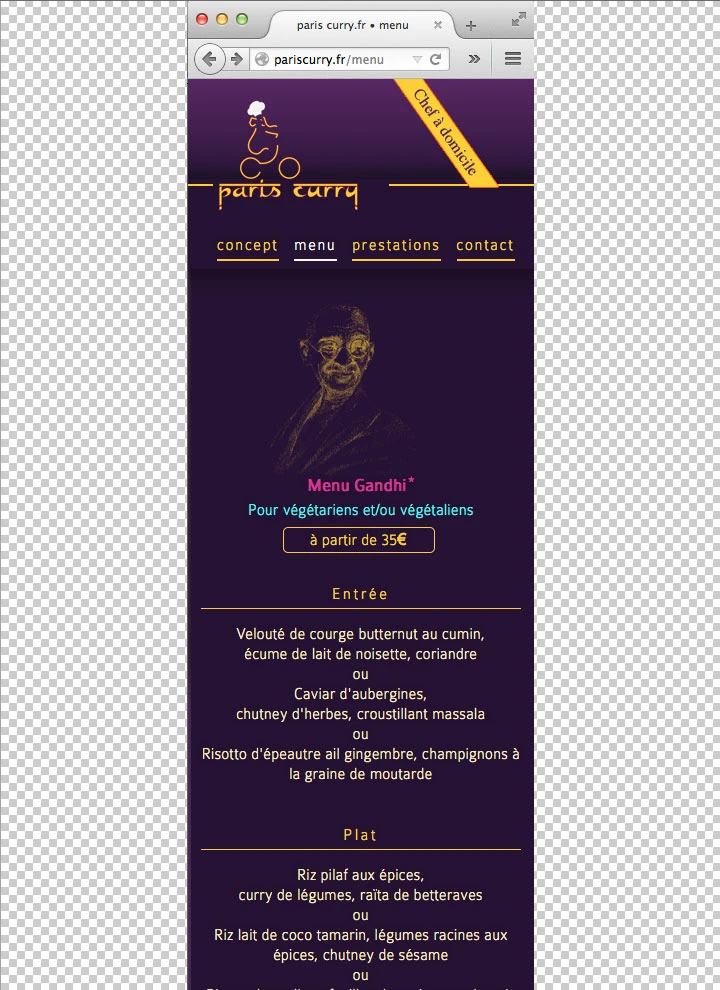 Paris-curry-menu-responsive-mobile