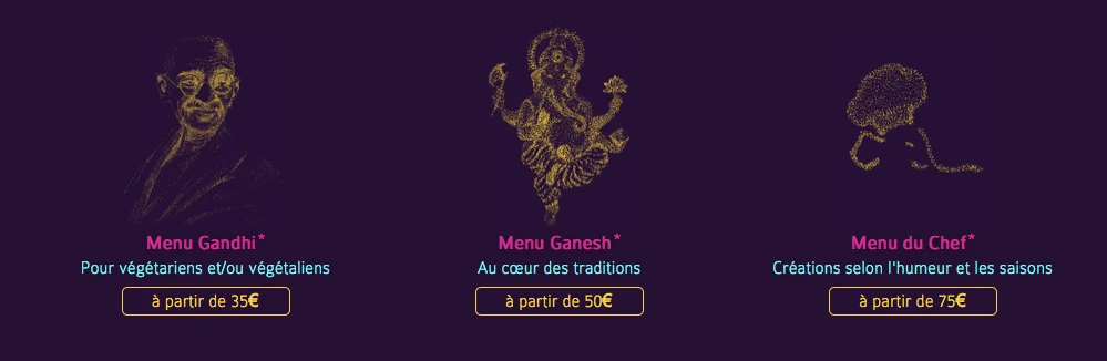 Paris-curry-menu