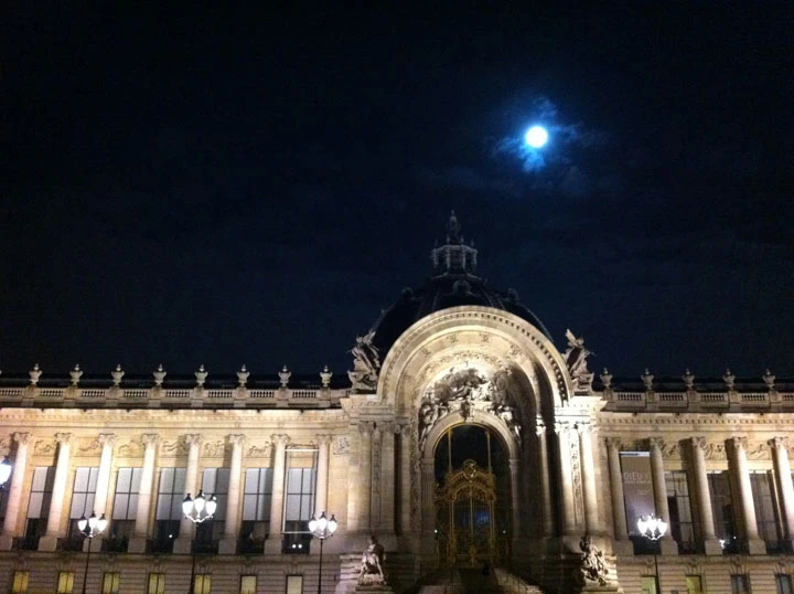 Paris Grand Palais by Night