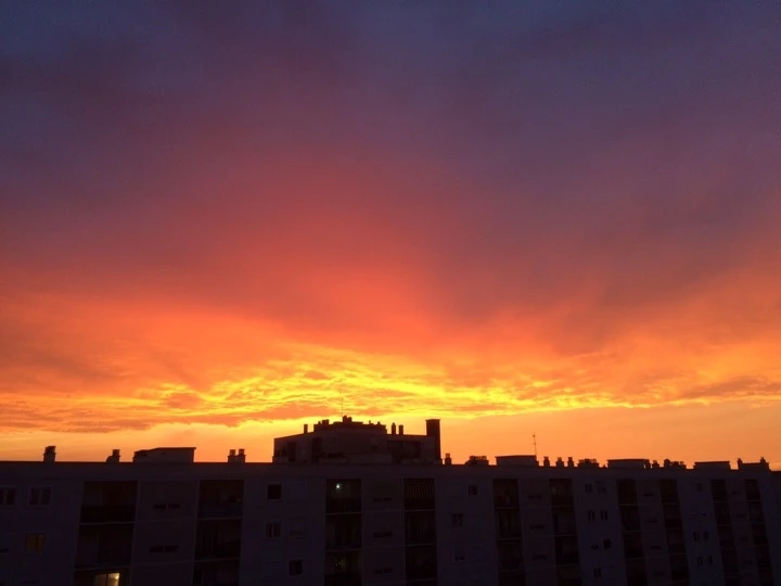 Apocalyptic Sunset Landscape View - Summer 2015