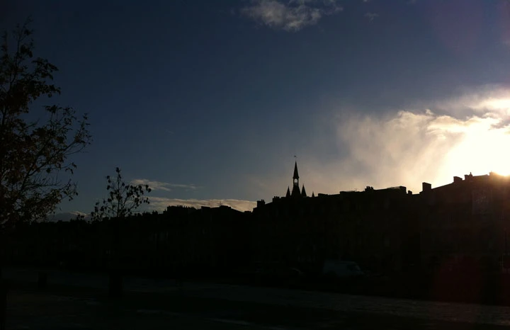 sunset bordeaux