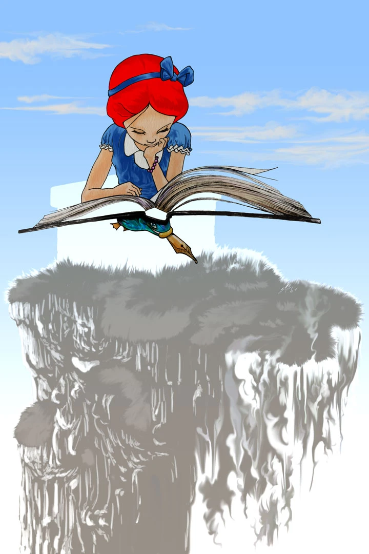 Alice dessin couleur 3