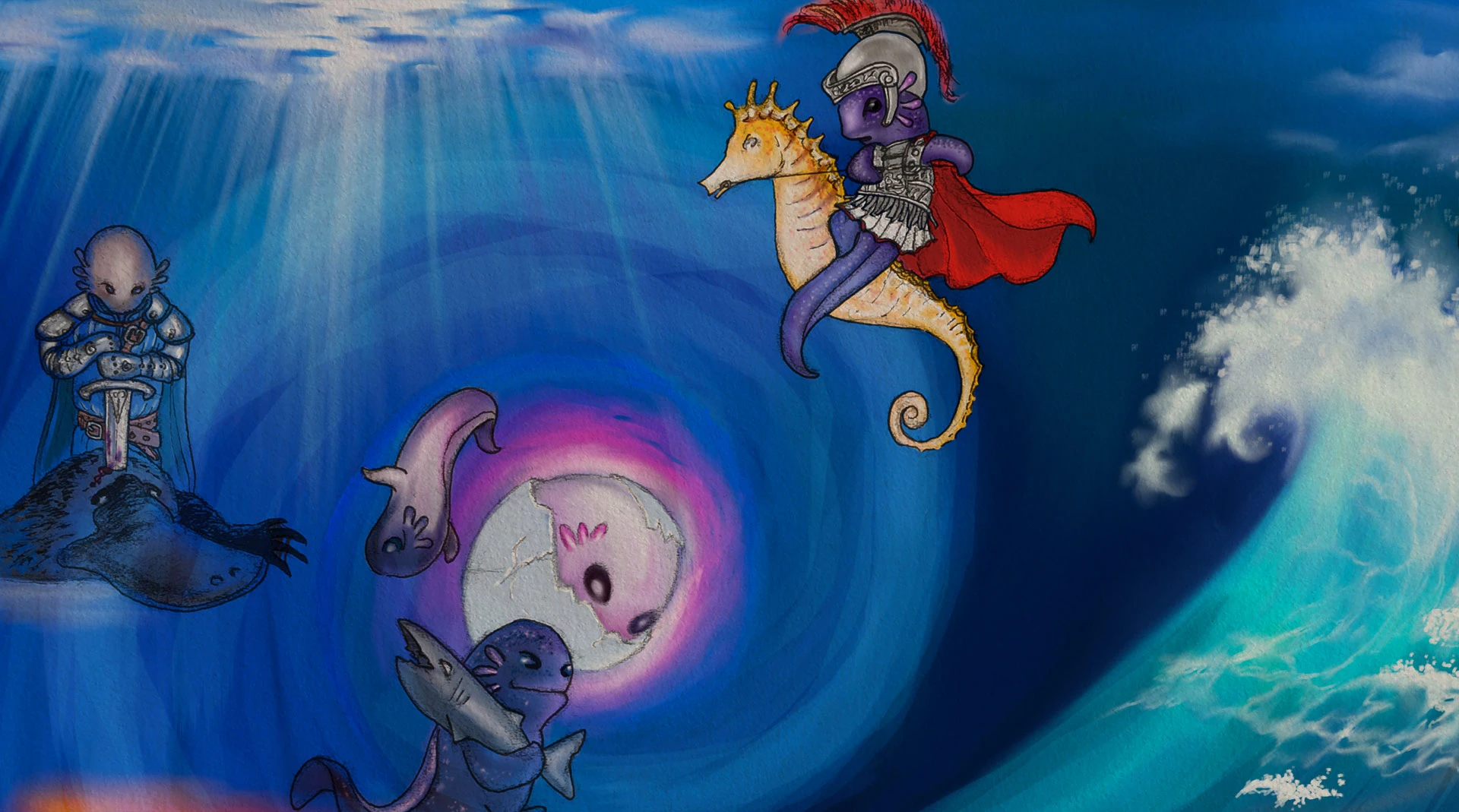 Axolotl History Header