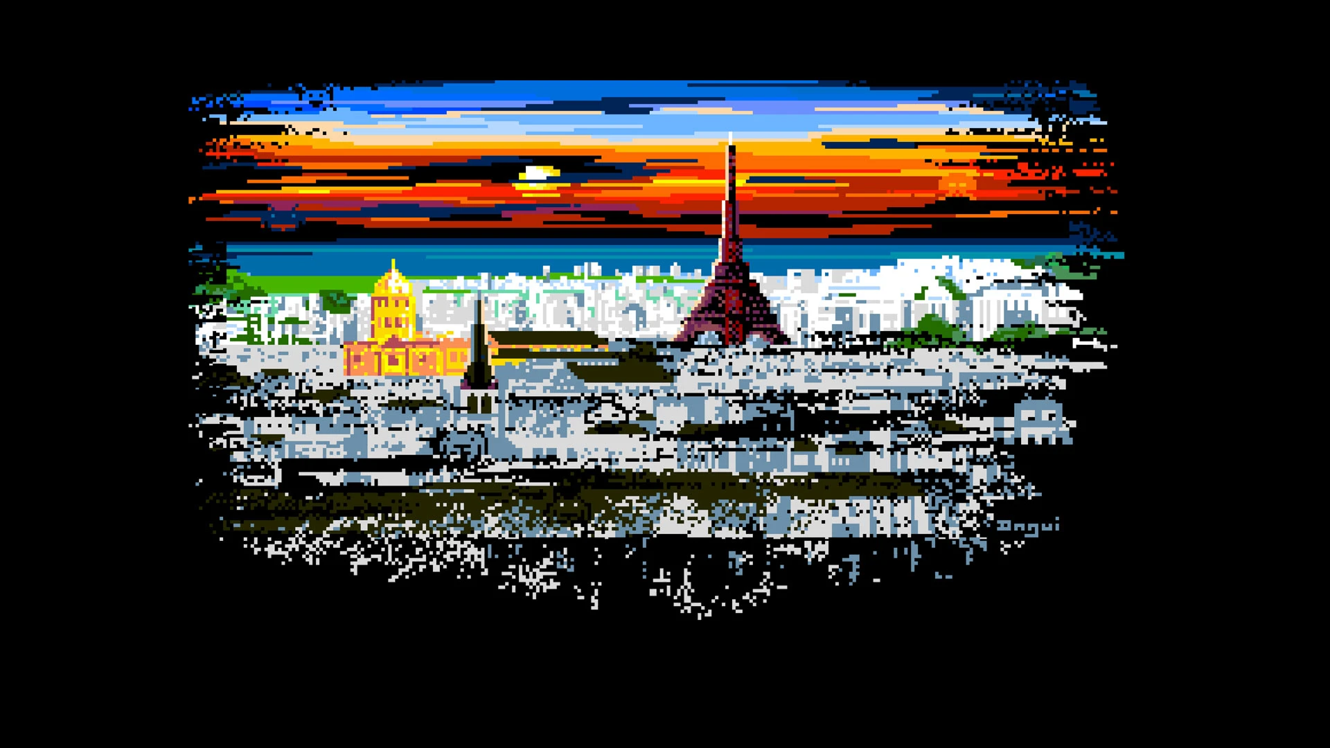 Header Google+ 1 Drawing a Month Space Invaders