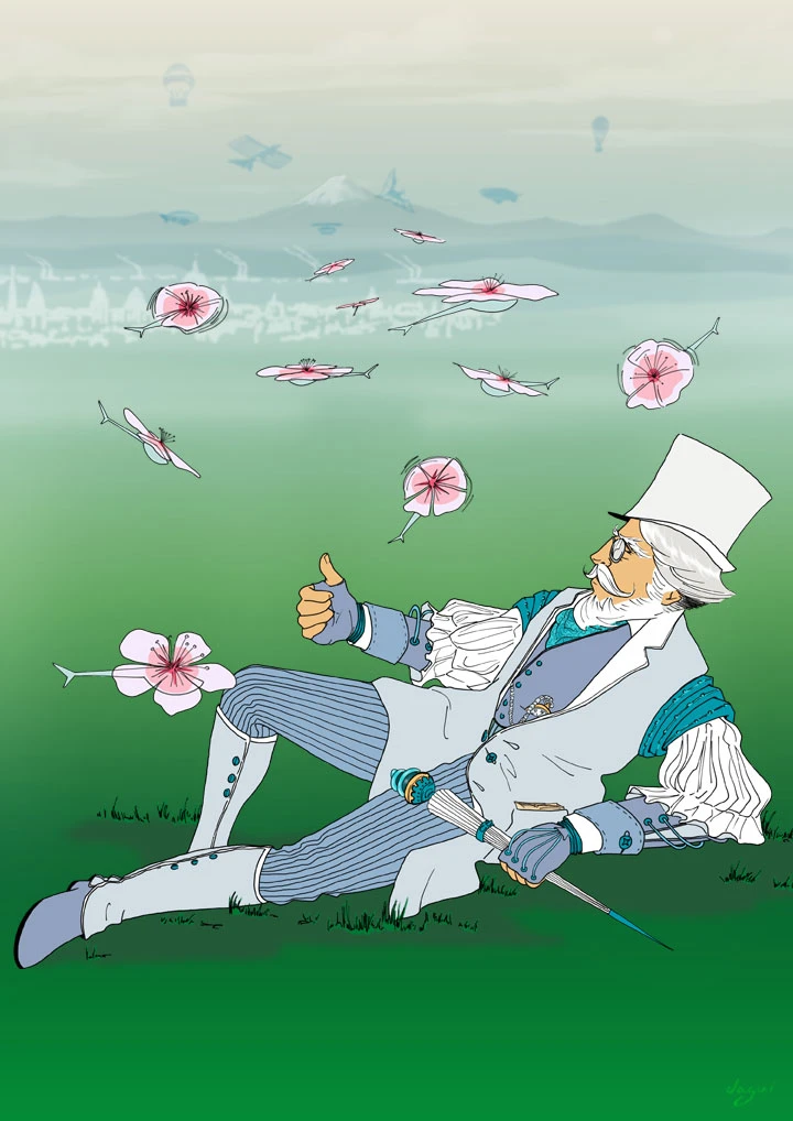 Steampunk Dejeuner In Japan sir alone piece