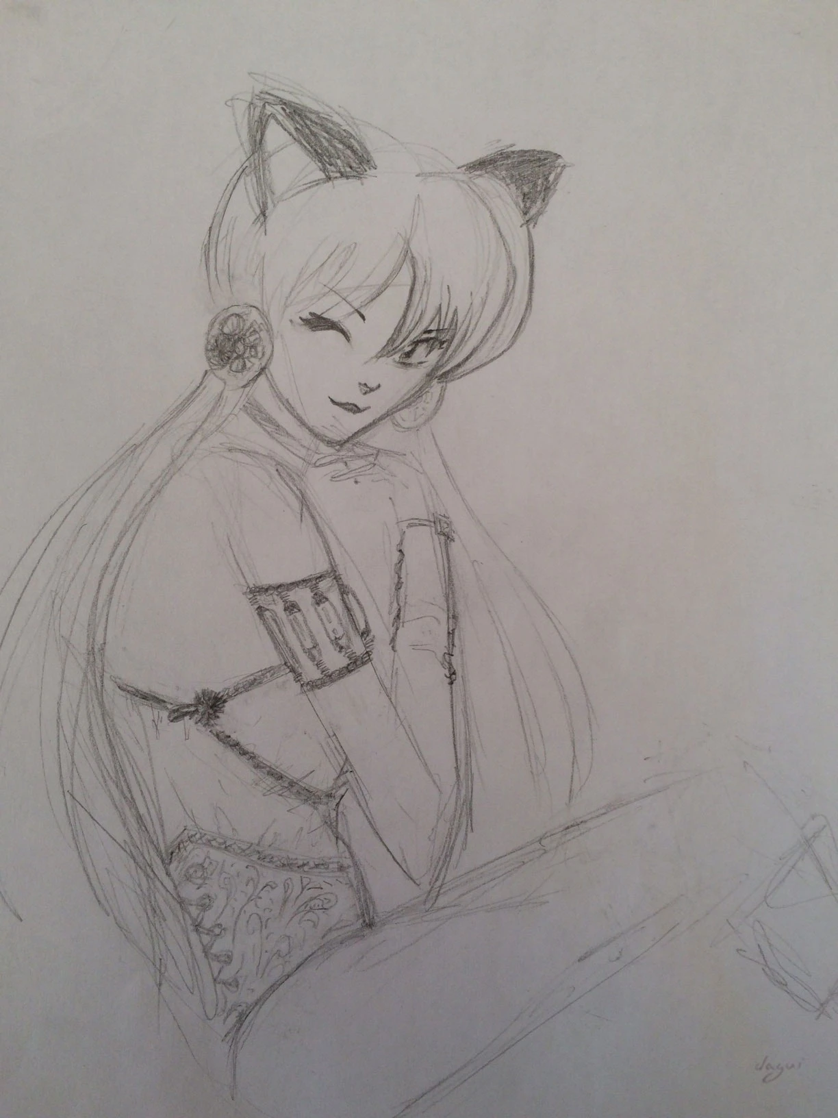 Steampunk Dejeuner In Japan sketch 2