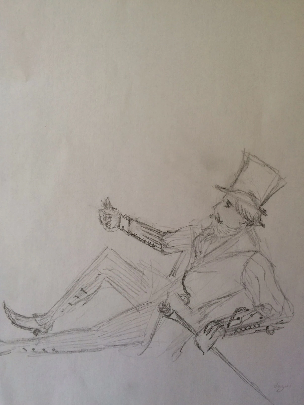 Steampunk Dejeuner In Japan sketch 4