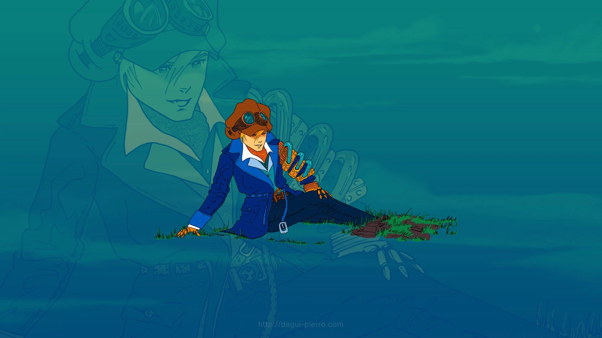 Steampunk Dejeuner boy wallpaper