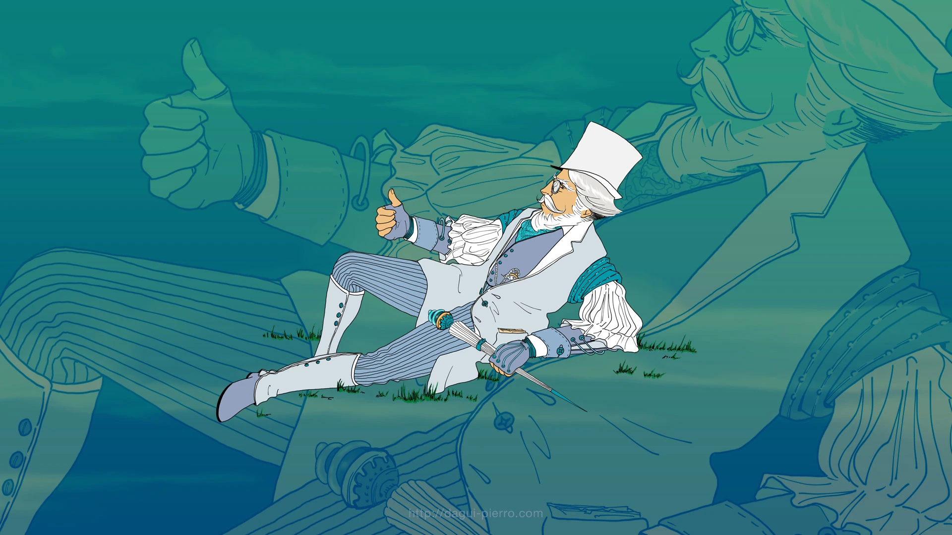 Steampunk Dejeuner sir wallpaper