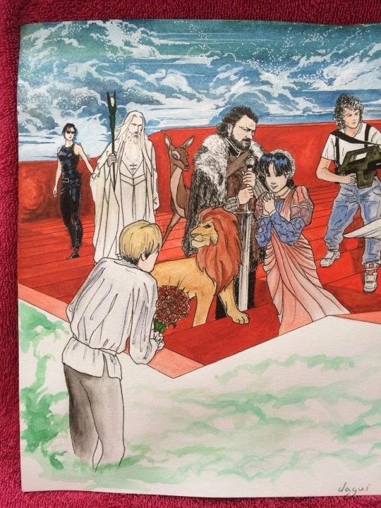 We Cannes Go To Heaven finished piece zoom 1