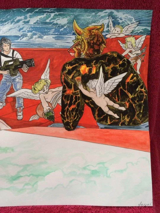 We Cannes Go To Heaven finished piece zoom 2