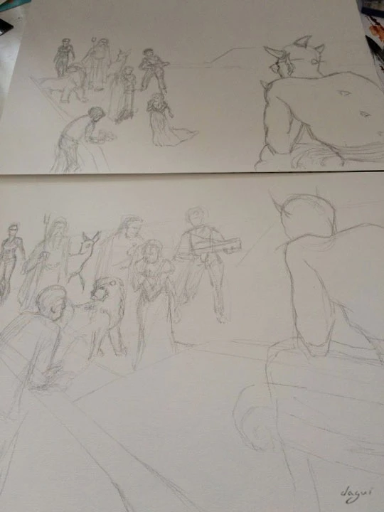 We Cannes Go To Heaven sketch 1