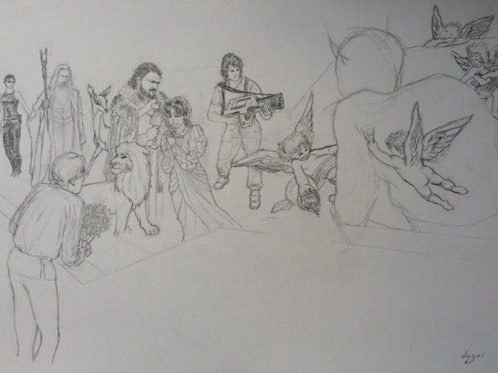 We Cannes Go To Heaven sketch 5