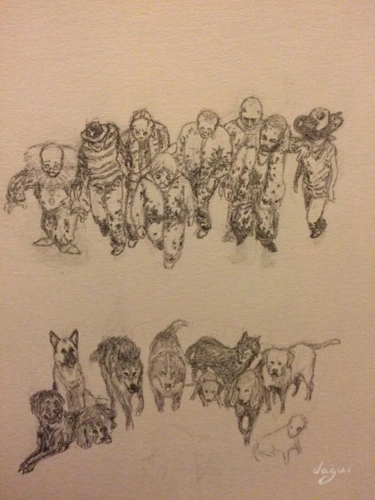 Yoda Walking Dogs step 10