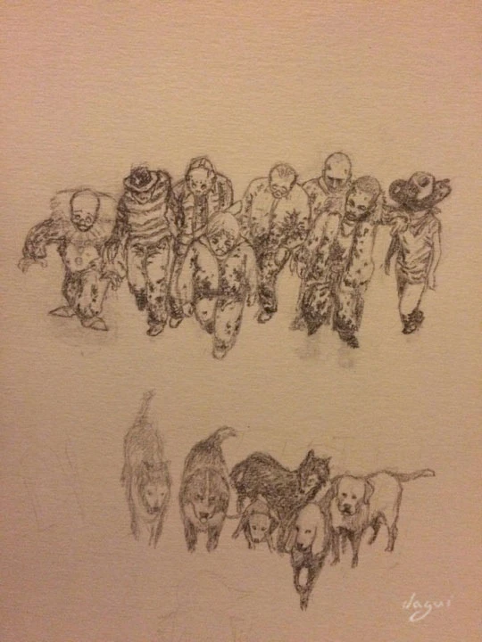 Yoda Walking Dogs step 8