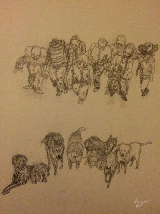 Yoda Walking Dogs step 9