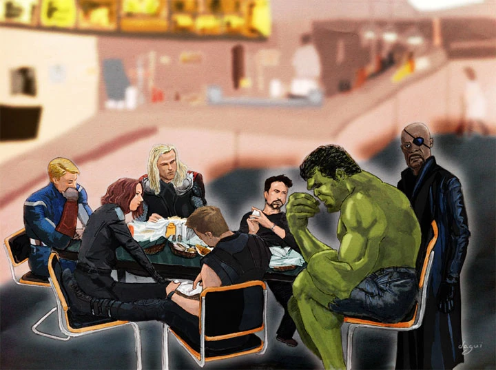 The Avengers Restaurant full