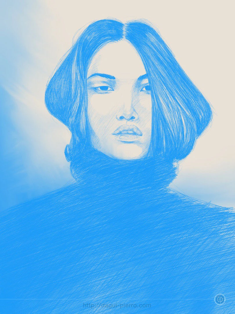 Turtle-Neck Head • More illustrations: http://bit.ly/DaguIllu
