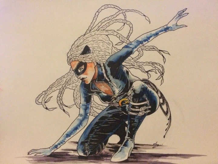Mia Catwoman color 4