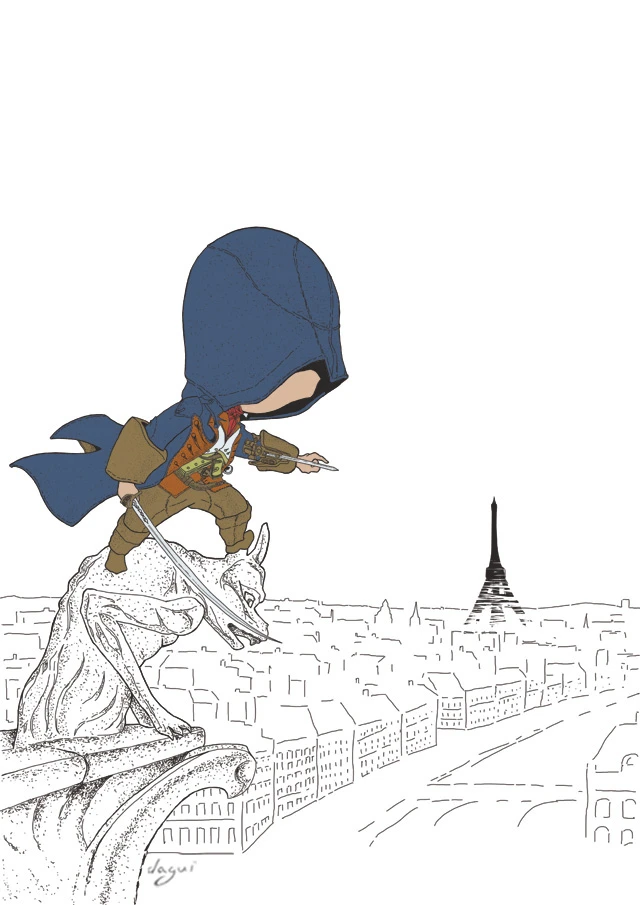 Chibi Assassin's Creed