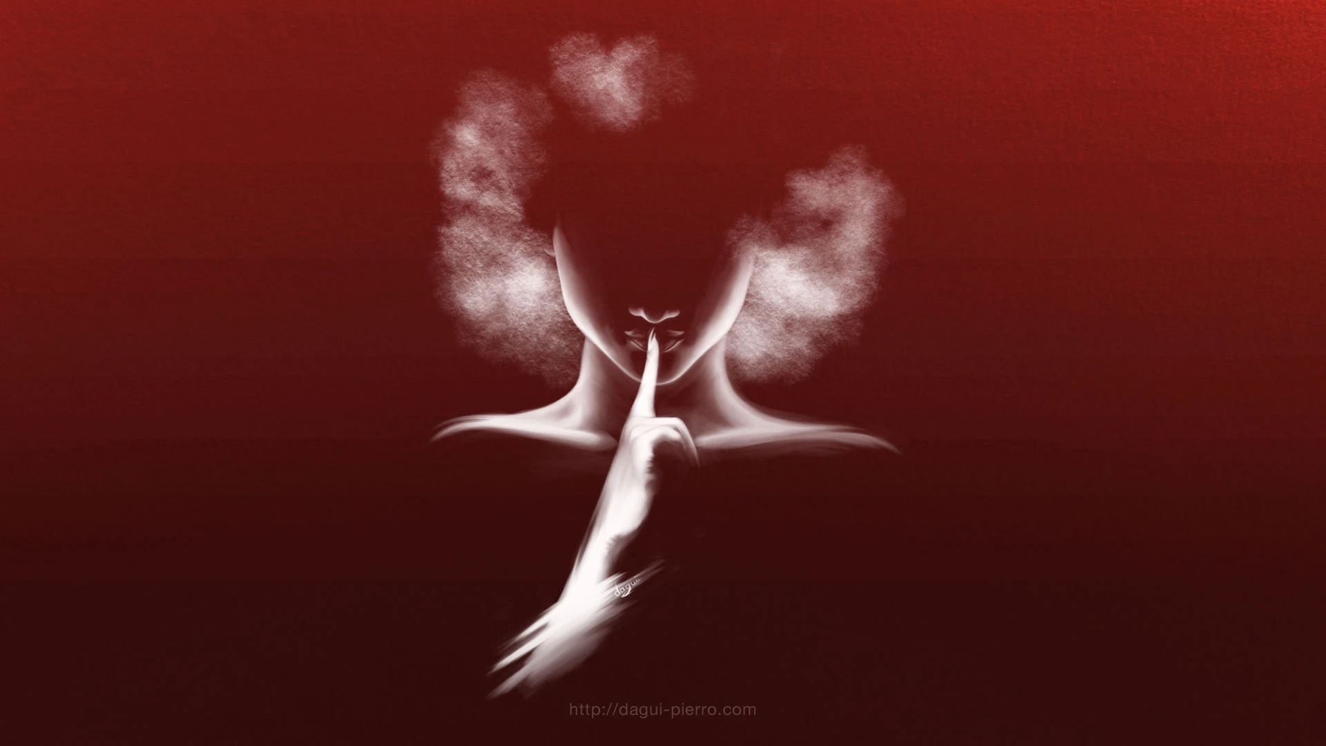 Femme Fatale Afro Woman wallpaper landscape