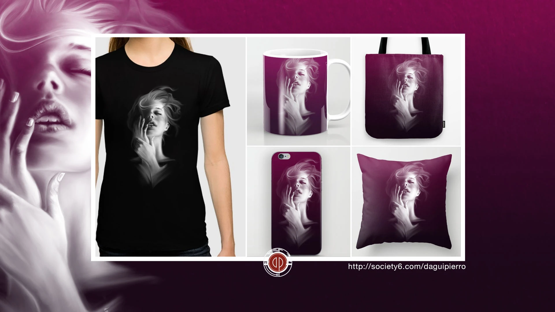 Femme Fatale Lady Pleasure Society6