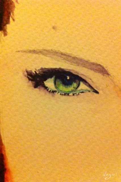 eyes angelina left
