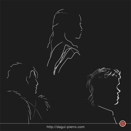 Game of Thrones Portraits T-shirts