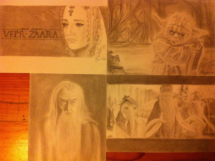Veer Zaara, Gandalf, Ice Age, Yoda