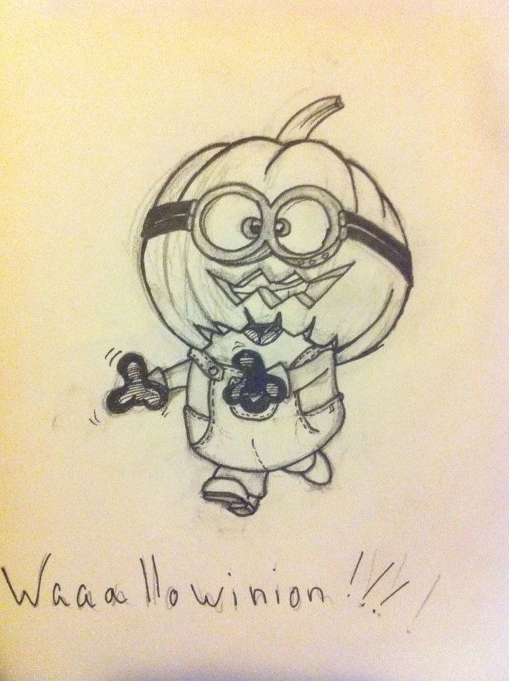 Hallowinion sketch 2
