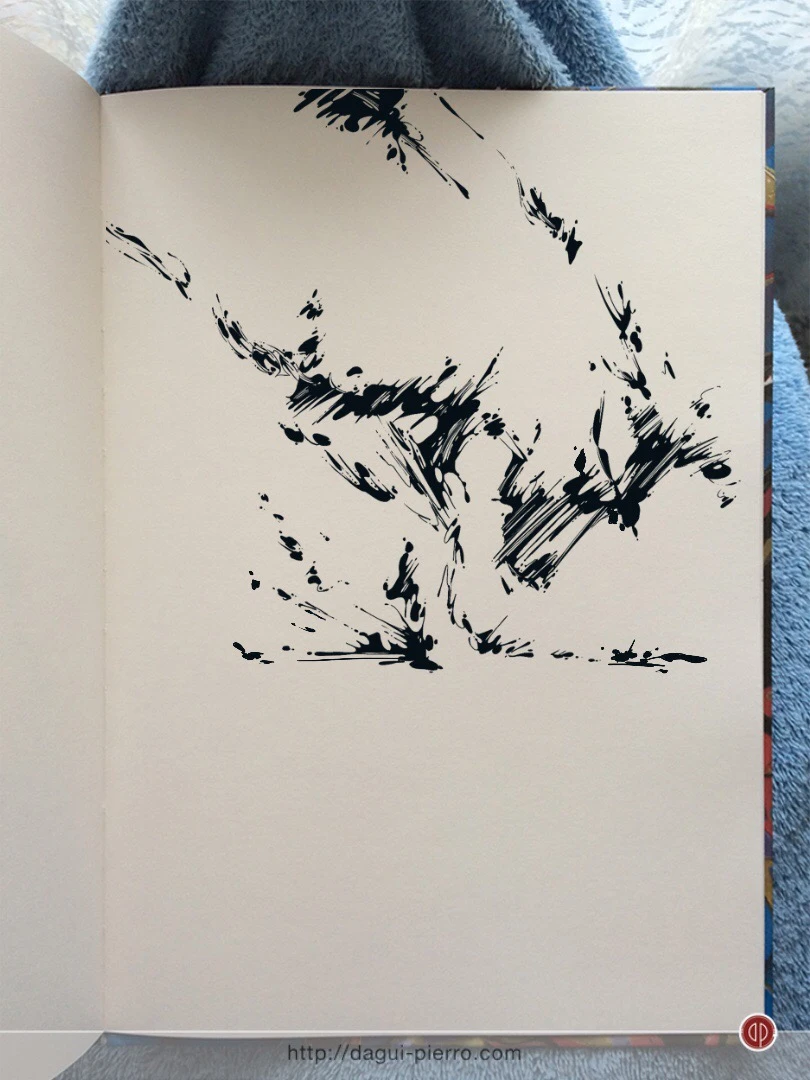 Dog - Found Ink - Inktober 2017, Day 30