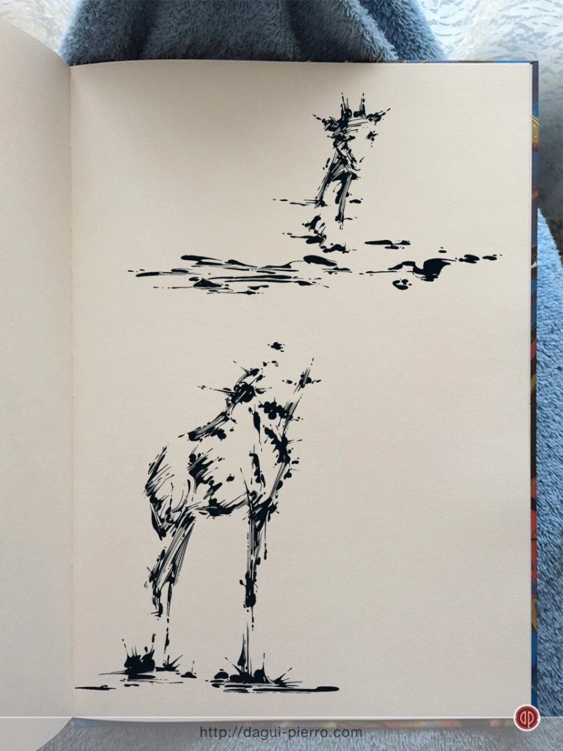 Long Ink - Inktober 2017, Day 5