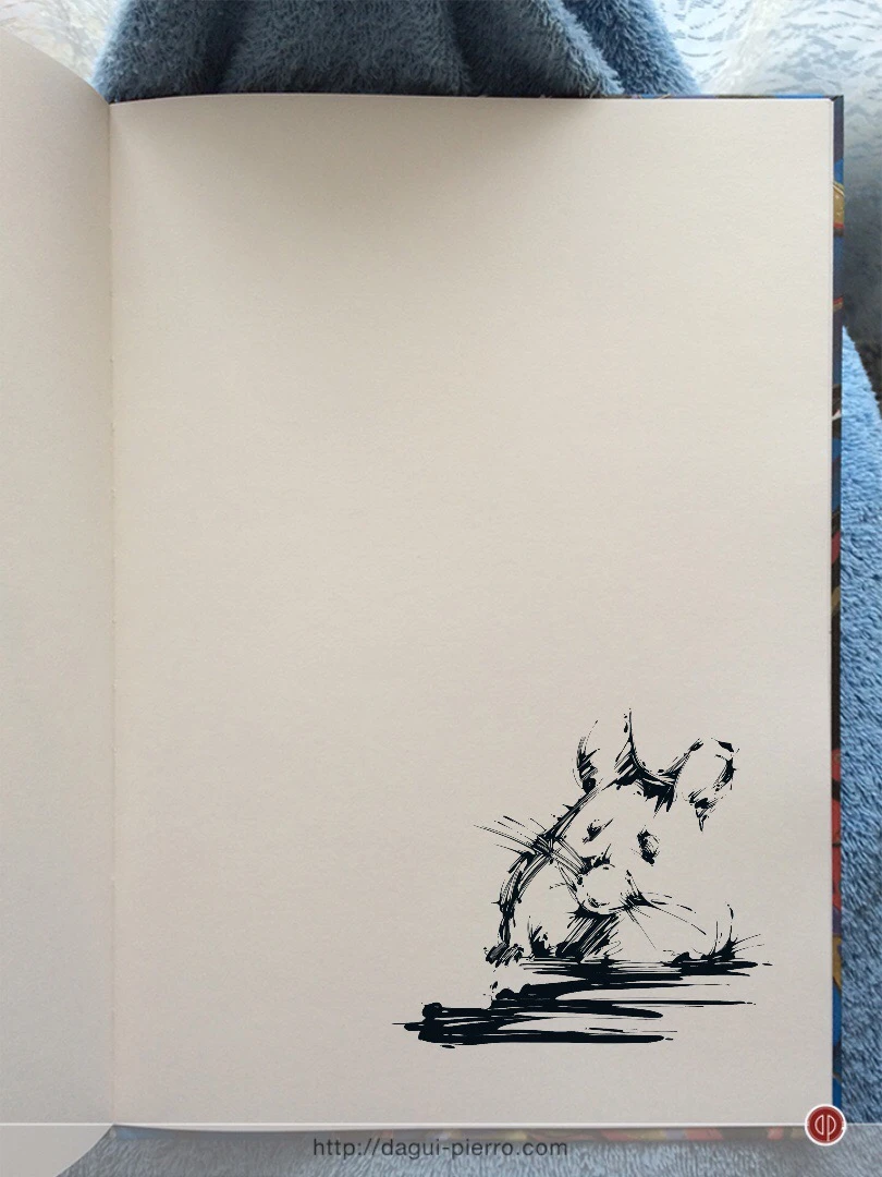 Squeak Mouse Ink - Inktober 2017, Day 26