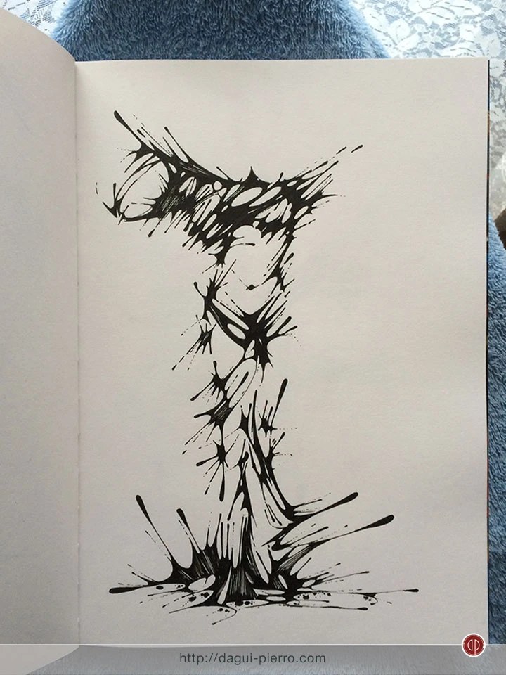 Faceless Victory Ink • Samotrace Nike Victory