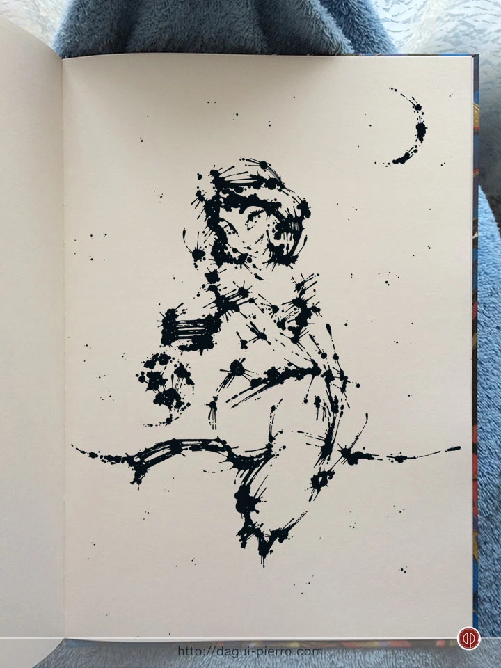 Arabian Princess Ink - Based on Disney's Jasmine from Aladdin • Buy on Teepublic: http://bit.ly/TPoDagui