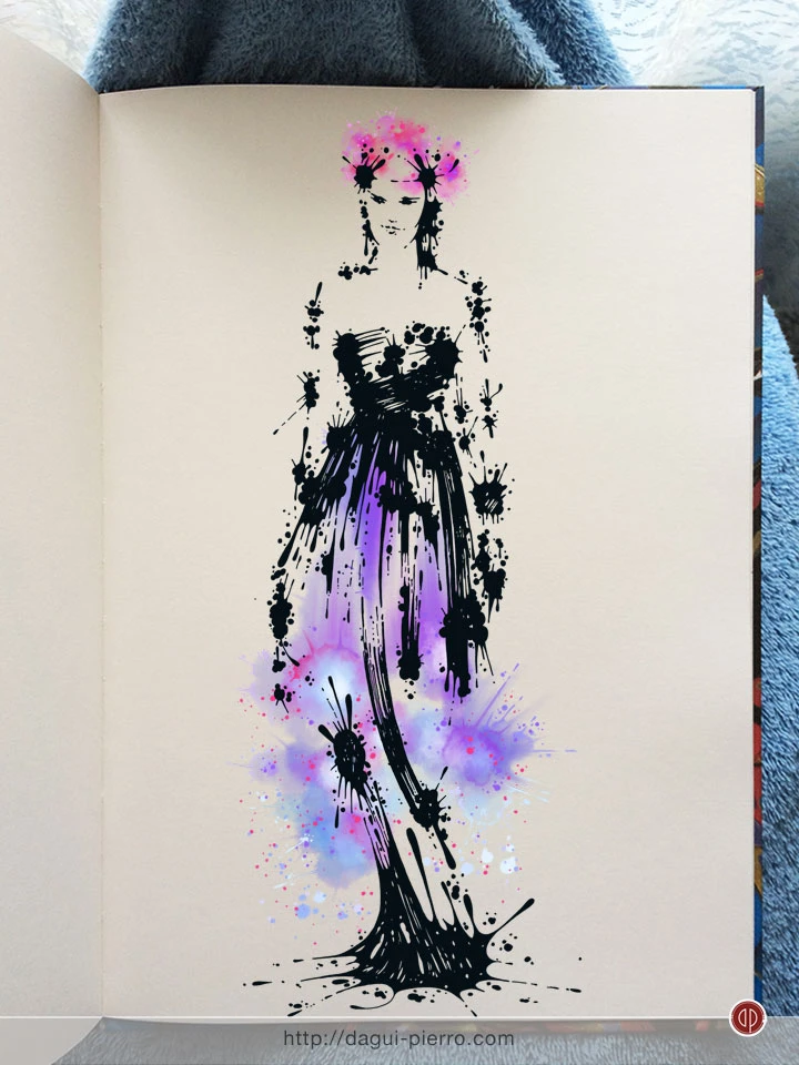 Flower Queen Ink - Fashion Series • Buy this on Teepublic: http://bit.ly/TPoDagui