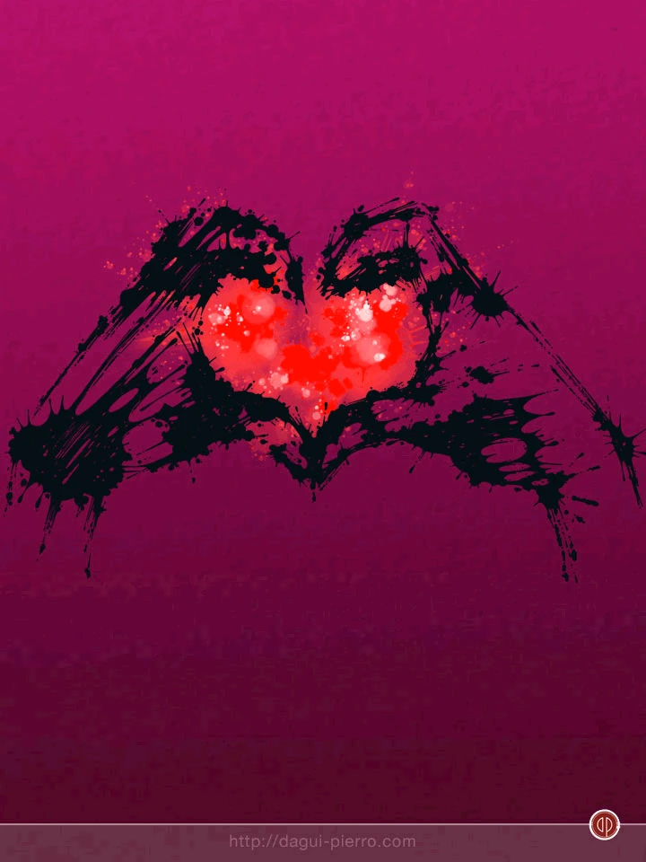 Heart You - Valentine's Day Special Ink • Buy this on Society6: http://bit.ly/DaguiS6