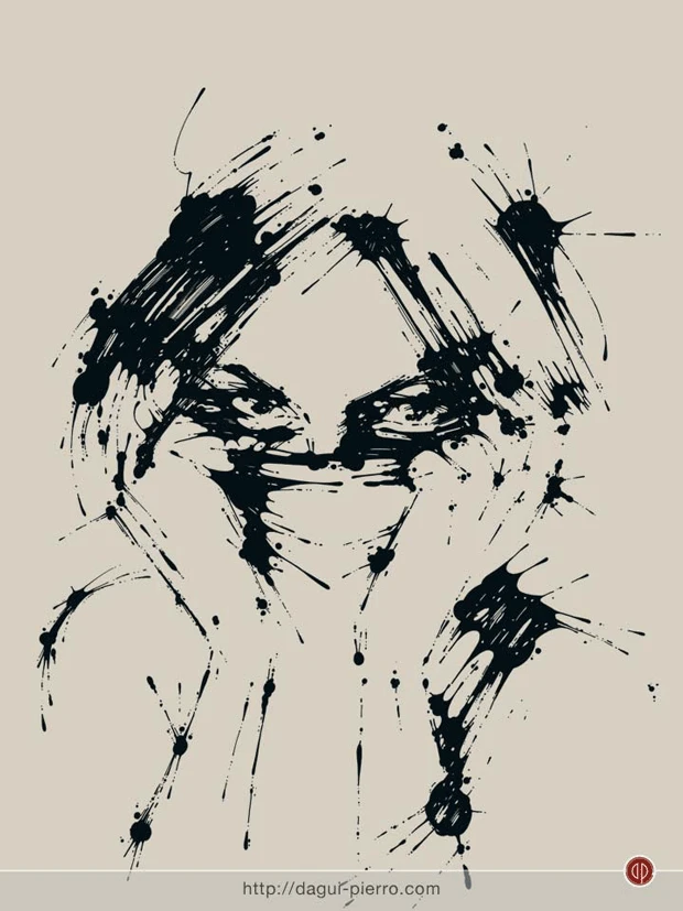 Femme Fatale Ink - Elodie Yung Elektra inspired • Buy this on Teepublic: http://bit.ly/TPoDagui