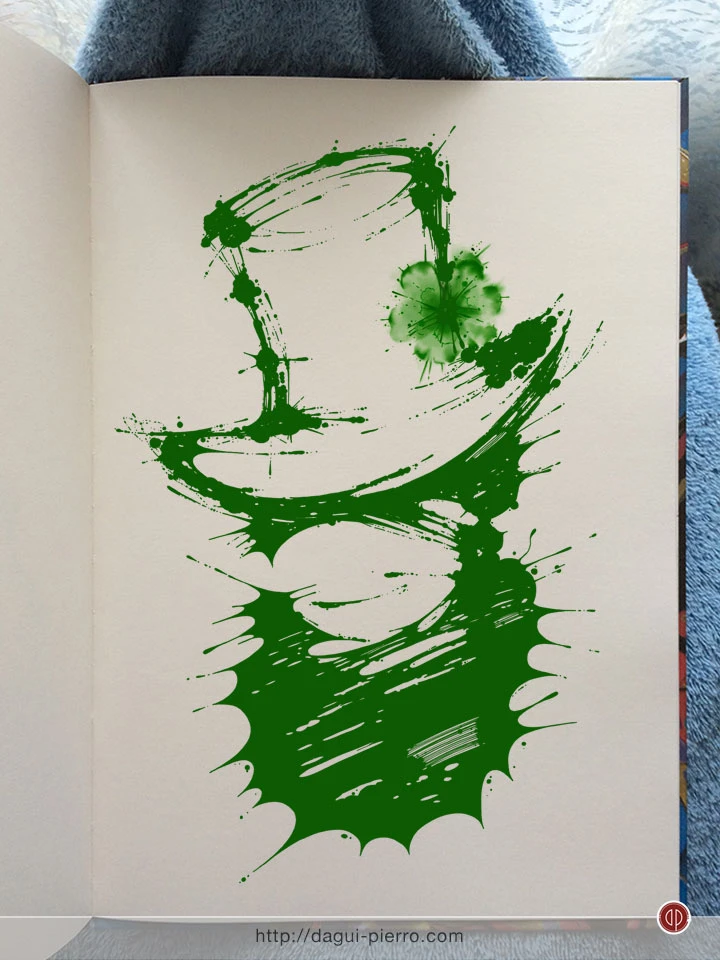 Lucky Pat Ink - Happy St Patrick's Day • Art-prints & mowaaar on Society6: http://bit.ly/DaguiS6