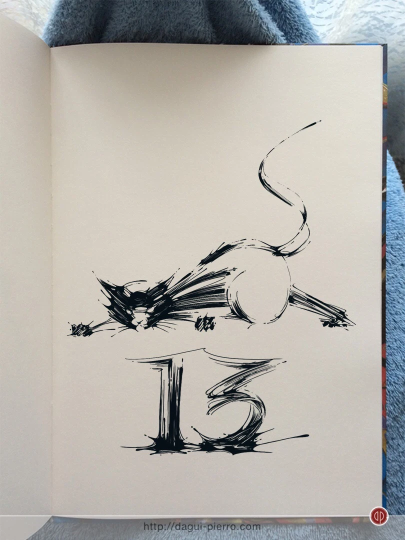 Black Cat • T-shirts, Art-prints & more: http://bit.ly/TPoDagui