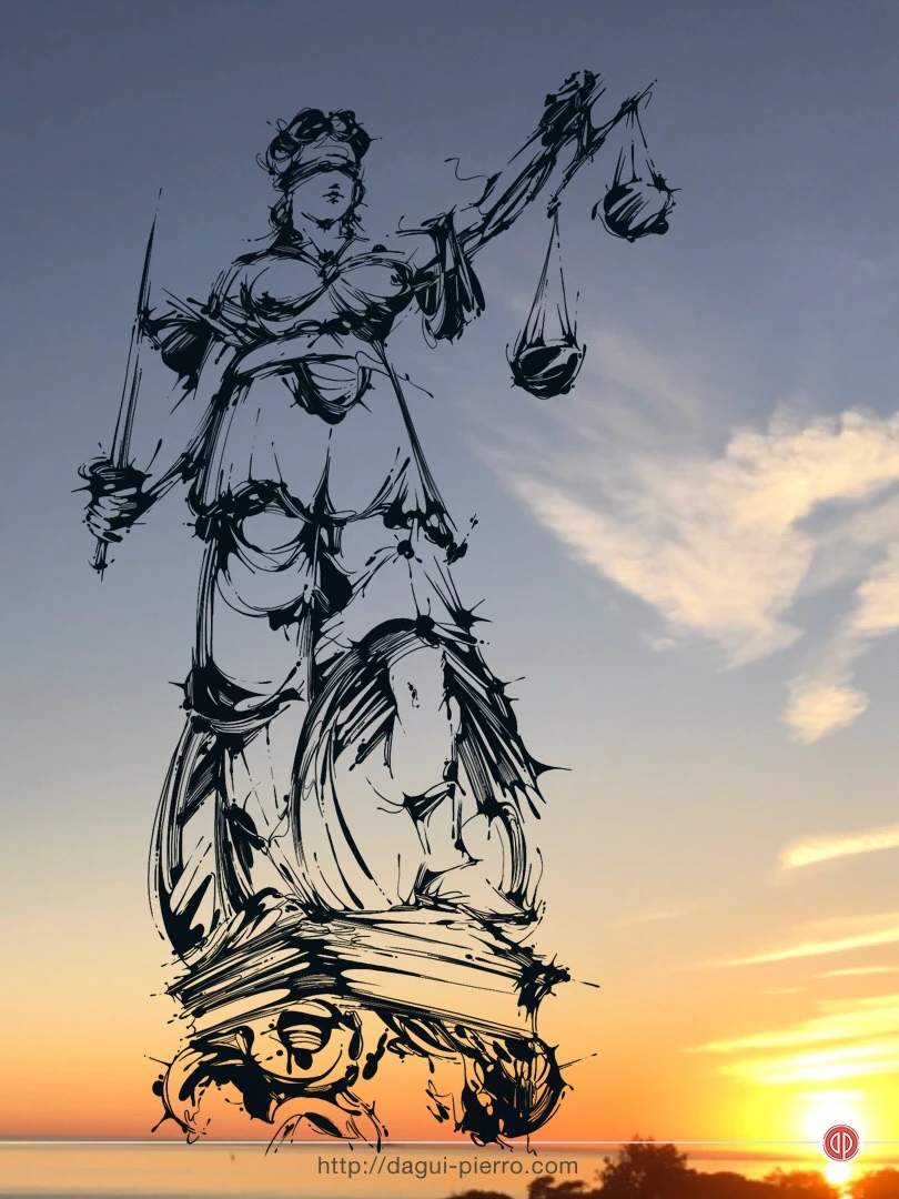 Lady Justice Ink • T-shirts, Art-prints & more: http://bit.ly/TPoDagui