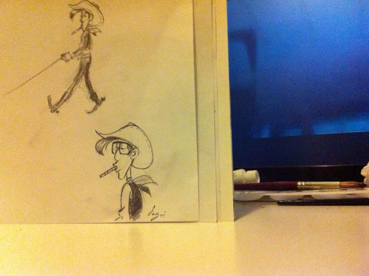 Lucky Luke sketch 2