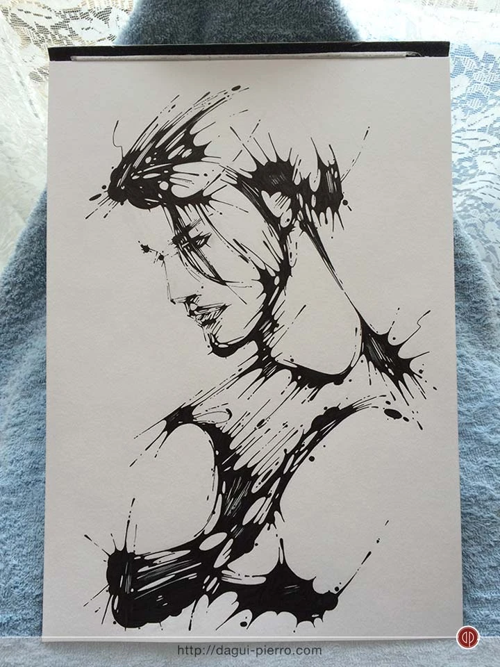 Madmoizelle Marion Ink finished