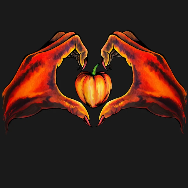 I love you pumpkin finished