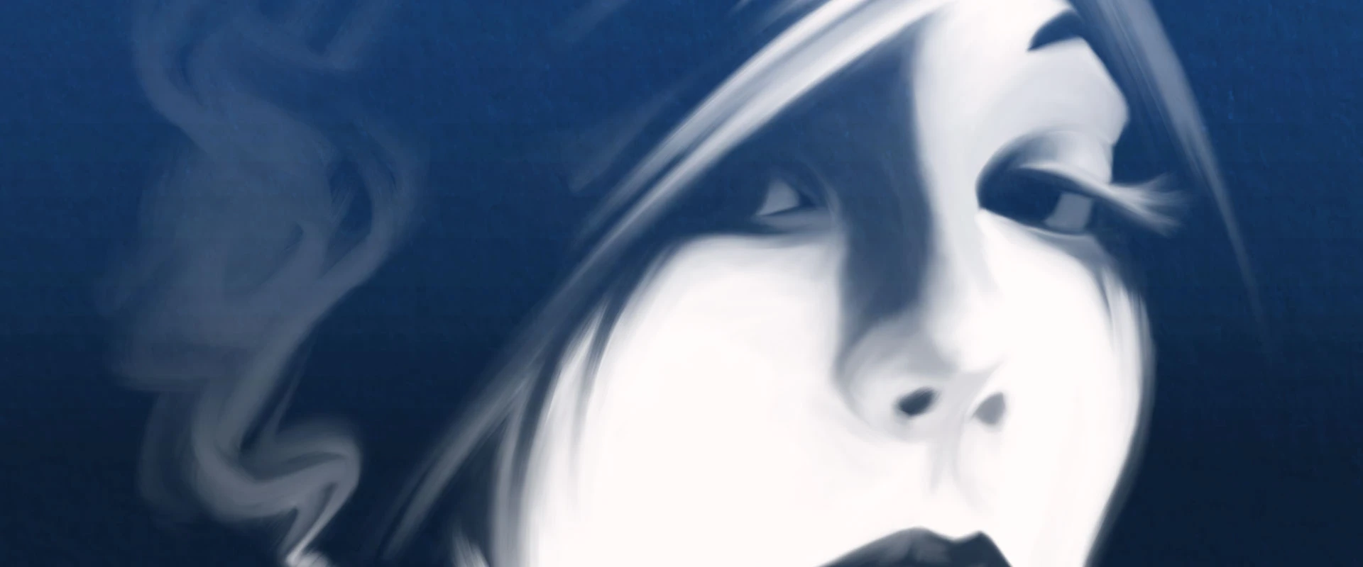 Header Smoking Hot Woman