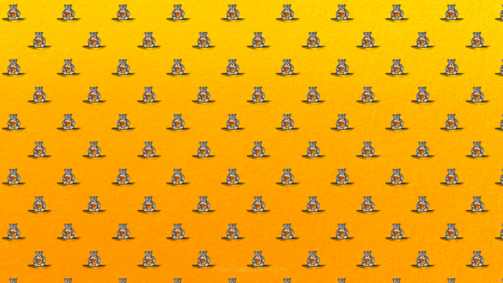 Teddy Beer wallpaper pattern landscape