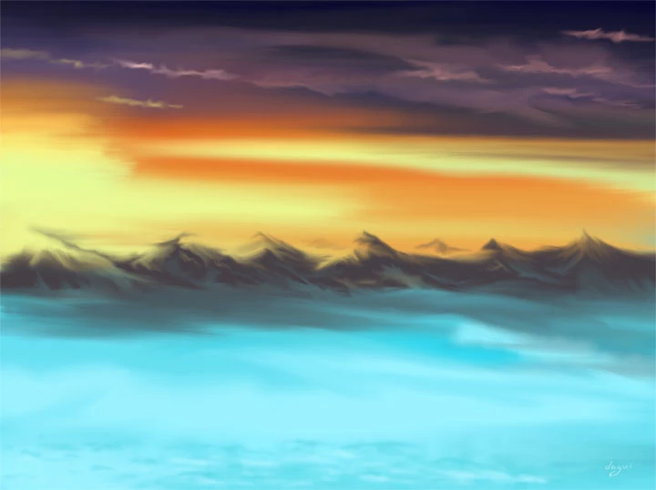 background sunset