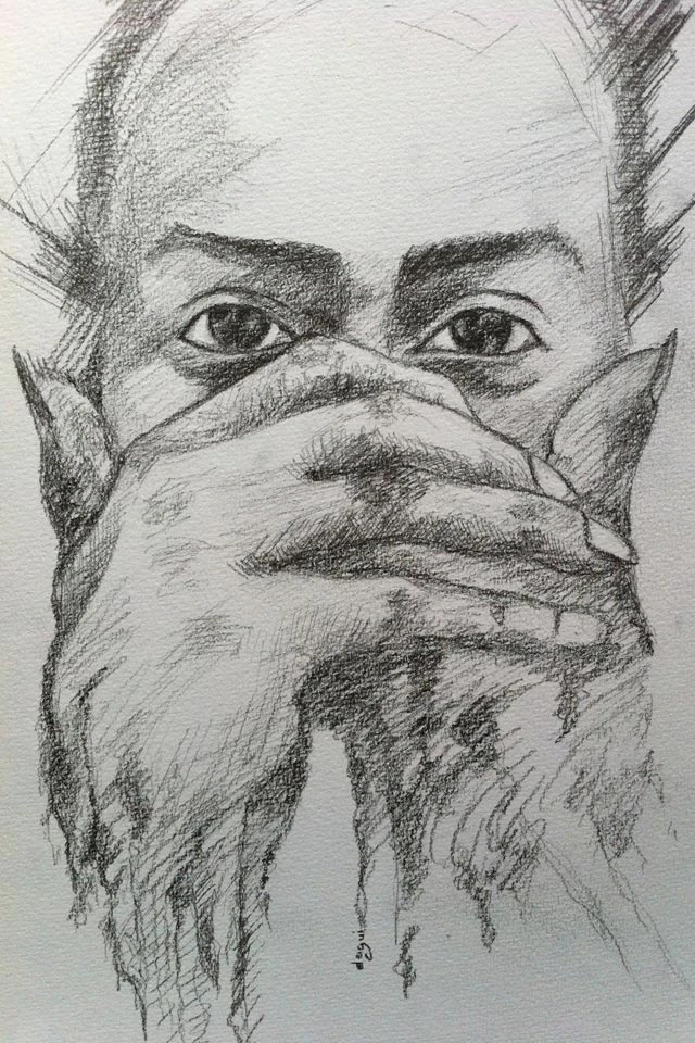 Zombie Portrait Zoom