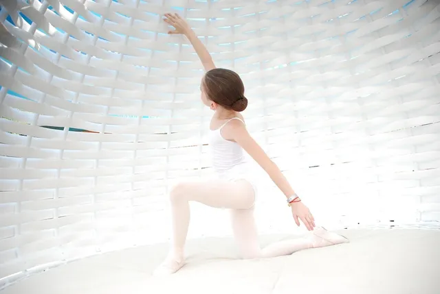 Ballet Dancer gif animated process