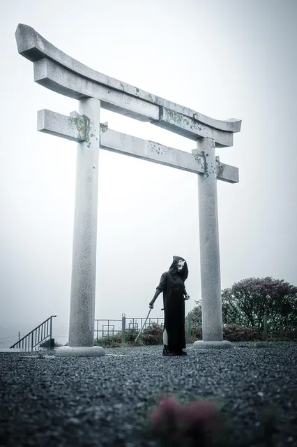 Samurai Attack In Japan colour 1